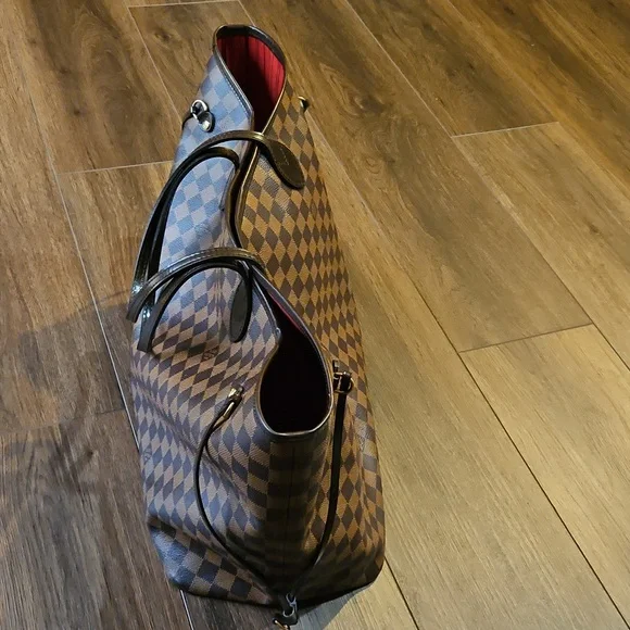 LOUIS VUITTON DAMIER EBENE NEO NEVERFULL GM - Picture 9 of 17